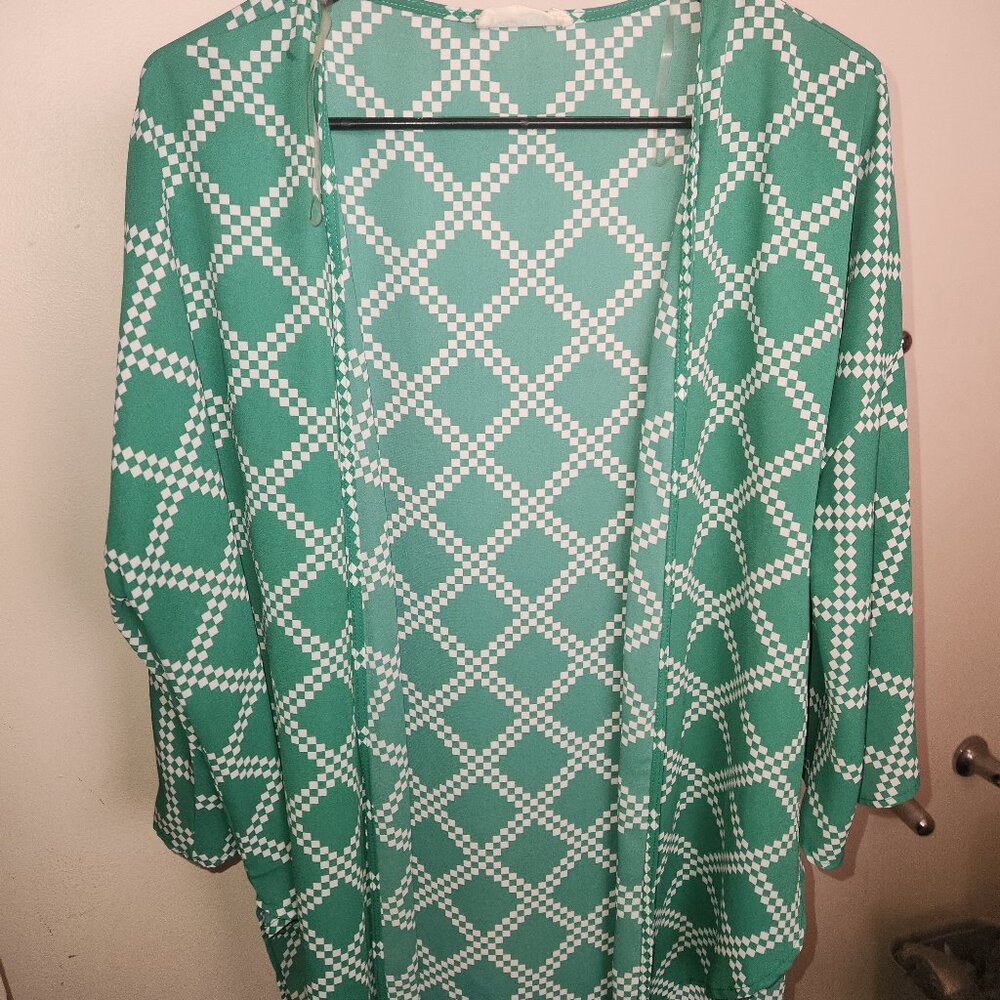 Green Cardigan